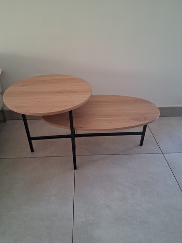 Tables basses gigognes marron