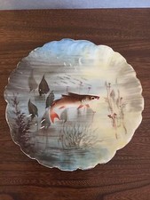Assiettes victoriennes Limoges