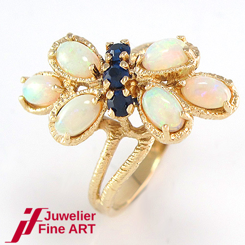 Bague 14k 585 jaune 6 - bague,