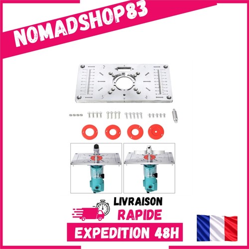 Plaque insertion aluminium - d'insertion,
