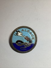 Insigne Marine Navire Câblier Alsace - médaille militaire Augis