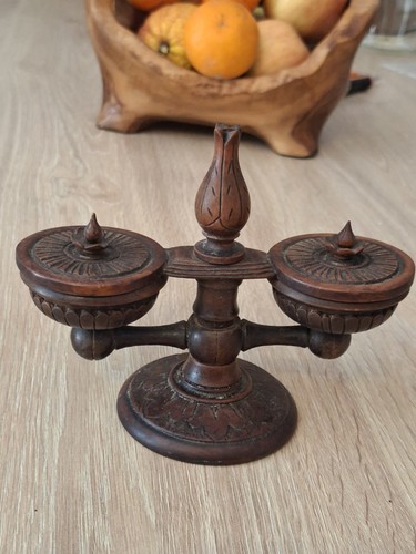 Rare salière poivrière - et,