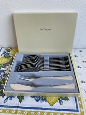 Coffret Couverts A Poisson 6 Fourchettes Et 6 Couteaux Guy Degrenne Art Table