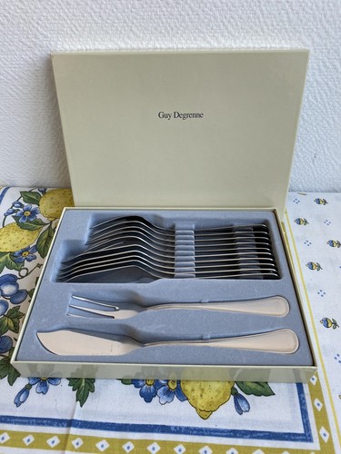 Coffret couverts poisson 6 - coffret,