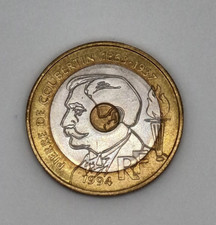 ?? France - 20 Francs 1994 - Pierre de Coubertin - commemo - Trimétal ??