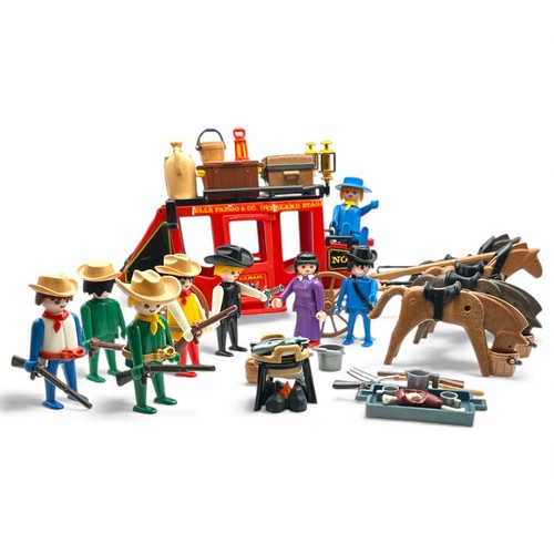 Vtg 1974 playmobil western - playmobil,