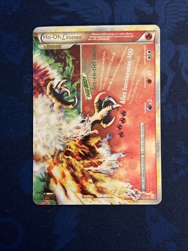 Carte pokémon légende - pokémon, ho-oh