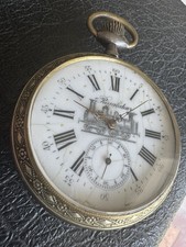 Montre gousset  gros  regulateur des chemins de fer