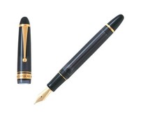 Stylo Plume Pilot Custom 823, Résine Acrilique, Or, Noir, NC823N