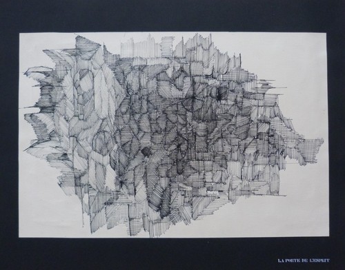 Composition abstraite cubiste - abstraite,