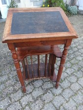 Encritoir ancien en bois - Meuble ancien écritoire - Pupitre ancien