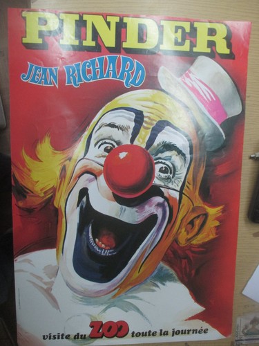 Affiche ancienne cirque pinder - affiche,