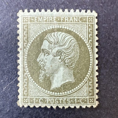 Yvert napoléon 1c vert - 19,