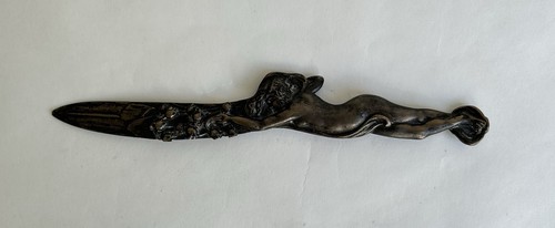 Ancien coupe papier - en, bronze