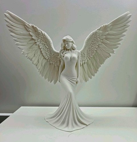 Statue ange ailes - statue,
