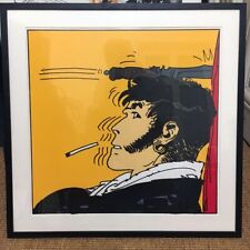VERTIGE GRAPHIC 1990 – AFFICHE EN SÉRIGRAPHIE – HUGO PRATT – CORTO MALTESE
