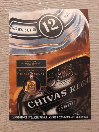 Publicité presse whisky - publicité,
