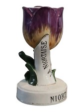 RARE PYROGENE TULIPE LA NIORTAISE EDMONT DILLÉ à NIORT 🌷 ART NOUVEAU /ABSINTHE.