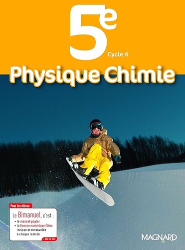 Physique chimie - physique-chimie, 5e