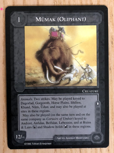 Meccg mûmak - -,
