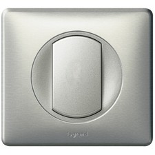 Legrand 099975 Interrupteur ou va-et-vient Céliane Soft 10A avec plaque - Titan