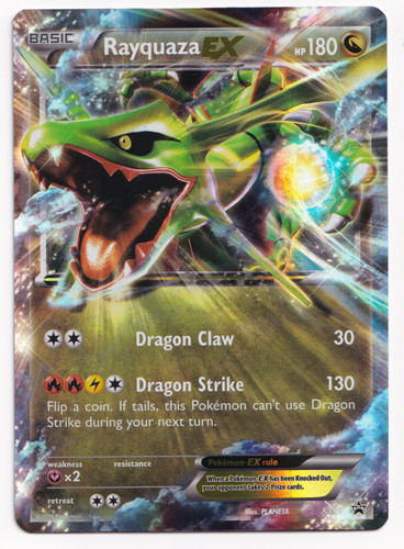 Carte rare pokémon rayquaza - rare,