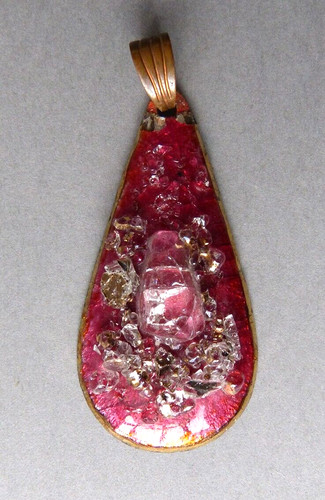 Pendentif émail limoges - émail, de