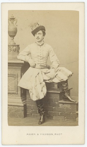 Cdv circa 1865 acteur de - cdv,