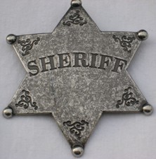 ETOILE SHERIFF    POLICE    USA    WESTERN    COUNTRY - Ref.01