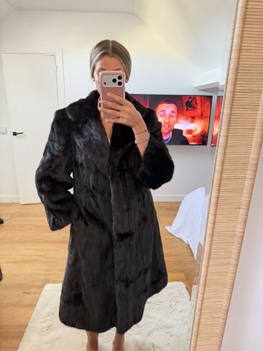 Manteau fourrure vison - manteau,