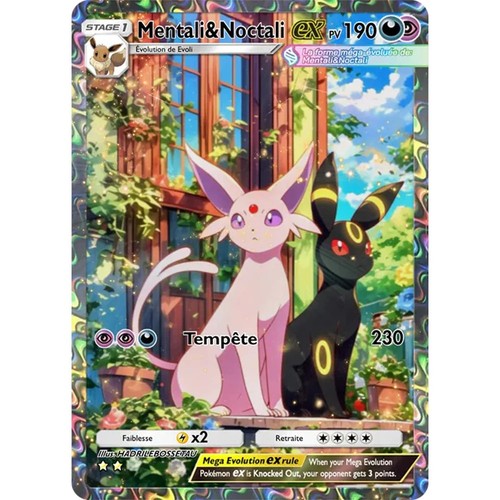 Carte pokémon noctali - pokémon, &