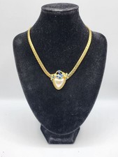 Collier vintage doré - zw,
