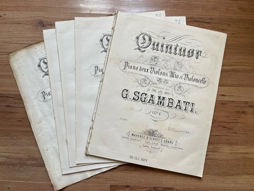 Giovanni sgambatti quintuor - giovanni, sgambatti,