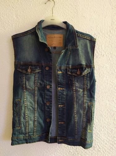 Veste jean sans - en,