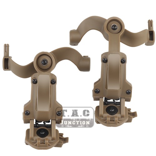 Arc lok helmet rail adapter - helmet,