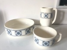 Ensemble de toilette Czechoslovakia ancien Broc - Cuvette - Vasque