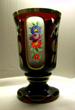 CALICE verre vase CRISTAL de