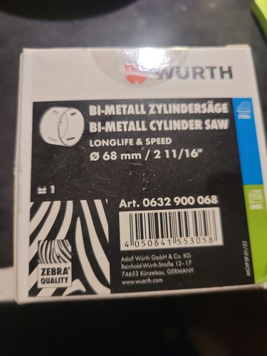 Bte wurth scie cylindre - bte,