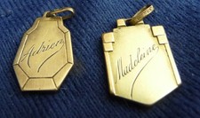 MÉDAILLE DE BAPTÊME plaqué