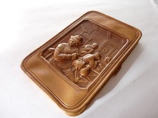 Étui a cigares cuir repoussé