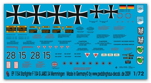 Peddinghaus decals 1154 - peddinghaus, 1/72