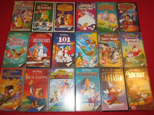 Lot vhs cassettes - lot, de