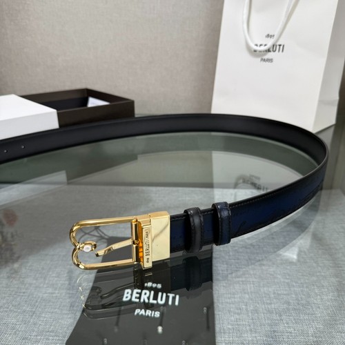 Berluti men belt premium - berluti,