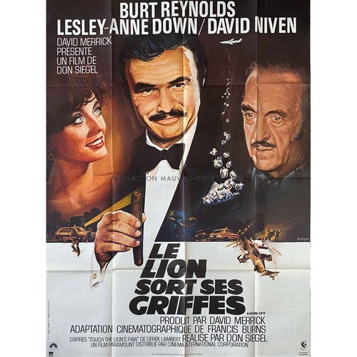 Lion sort ses griffes - le,