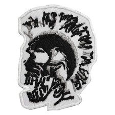 Motard Tête de Mort Sur Feu