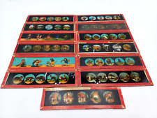 LOT DE 13 PLAQUES LANTERNE