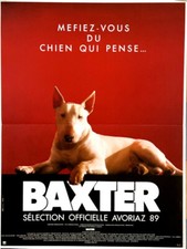 BULL TERRIER Lise Delamare BAXTER Jérôme Boivin 1989 FRENCH POSTER 15x21
