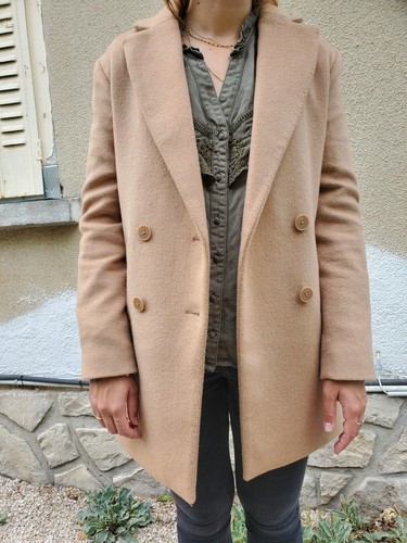 Manteau camaieu camel taille - manteau,