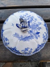 Couvercle De Soupière En Gien Delft