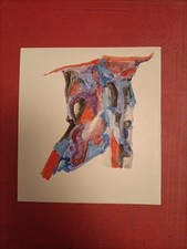 Tableau Abstrait Ecole de Paris Aquarelle dlg de Bissiere ou Bazaine